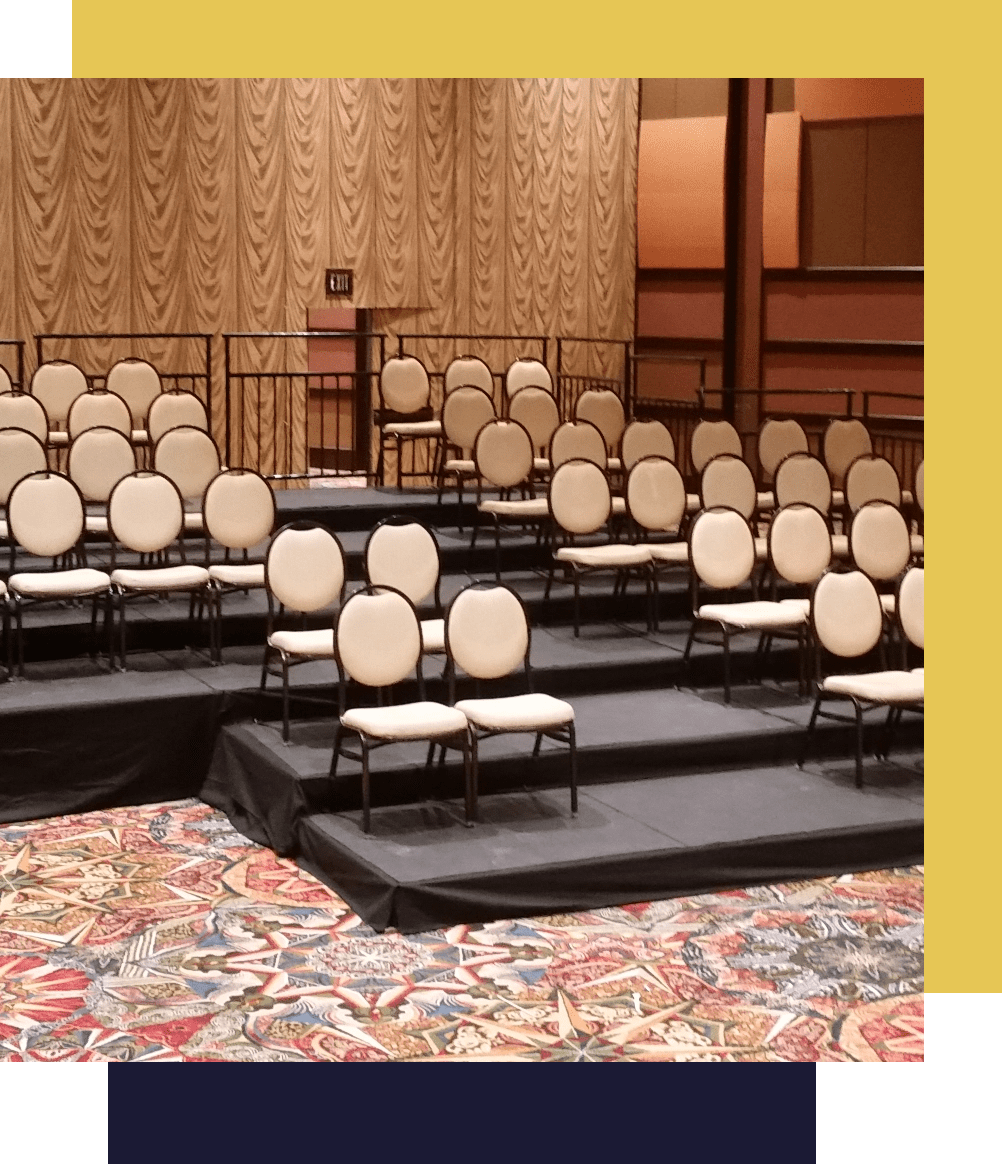 Texas Choral Riser Rental Providing Choral Risers, Audience Risers